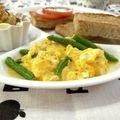きっかママ's cooksnap of when they made マヨ入りスクランブルエッグ.