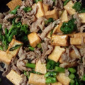 鶏皮坊主's cooksnap of when they made 菜の花と厚揚げのオイスター炒め.