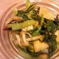 はちみつバチ's cooksnap of when they made ちんげん菜と油揚げの胡麻和え.