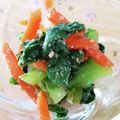 ☆清流☆'s cooksnap of when they made 【作り置き】チンゲンサイのぽん酢あえ.