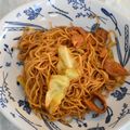 ららこーら's cooksnap of when they made 厚揚げ豆腐のヘルシー焼きそば.