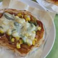 クックR3IGQD☆'s cooksnap of when they made 余ったお餅で簡単ピザ.