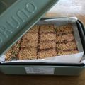 さんどらもん's cooksnap of when they made 黒ゴマきな粉オートミールクッキー.