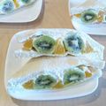 クックJXRA8D☆'s cooksnap of when they made ☺萌え断♡簡単♪キウイのフルーツサンド☺.
