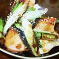 クックM96XDX☆'s cooksnap of when they made 鮭と長ねぎのゴマ味噌バター炒め.