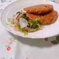 yesmama's cooksnap of when they made ♪鶏ささ身と三つ葉のわさびじょうゆあえ♪.