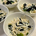 CHISA☆ごはん♪'s cooksnap of when they made 簡単調理♪えのきとわかめの酢の物.