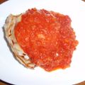 mamiusagi's cooksnap of when they made 鶏ムネ肉のトマトソース添え.