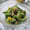 えみんちゅ＊'s cooksnap of when they made ☆ビタミンＣ豊富♪生ゴーヤの胡麻サラダ☆.