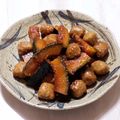 パグカップ's cooksnap of when they made カボチャと鶏もも肉の甘辛煮物レンジで時短.