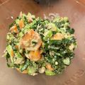 ☆★チョコ☆★'s cooksnap of when they made カリフラワーの葉っぱと茎のサラダ.