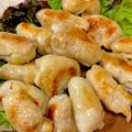 あい♪らんど's cooksnap of when they made 簡単美味しい^ ^ 鶏皮餃子‼.