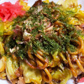 こゆりんねこ's cooksnap of when they made だしの素をいれるだけ！絶品焼きそばに変身.