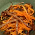 栗色兎's cooksnap of when they made いかにんじん.