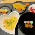 Cheeseママ☆'s cooksnap of when they made 簡単！ひな祭り♡中期離乳食で桃の節句祝.