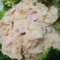 名月。's cooksnap of when they made 余った塩鮭で！鮭入りポテトサラダ.