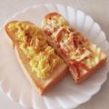まんまるまうちゃん's cooksnap of when they made さつま芋でシナモントースト.