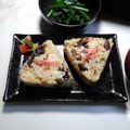 ルチアーノ★★★'s cooksnap of when they made 身欠きニシンの炊き込み御飯おにぎり.