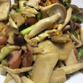 ☆candy418☆'s cooksnap of when they made めんつゆで簡単！アスパラとしめじの卵炒め.