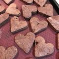 saki1010's cooksnap of when they made とろけるオトナ味♥チョコ生クッキー.