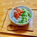 komutatata's cooksnap of when they made ☆明太しらす丼☆.