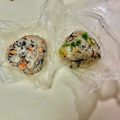 komutatata's cooksnap of when they made ガリと塩昆布のおにぎり♪.