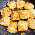 そやじ's cooksnap of when they made 豆腐焼きめんつゆマヨ　豆腐だけ　お弁当.