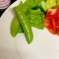 ルぴあ's cooksnap of when they made シンプルなスナップエンドウ( 〃▽〃).