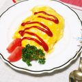 ぱふ♪'s cooksnap of when they made 洋食屋さん風オムライス.