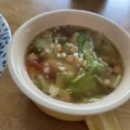 ゆいランラン's cooksnap of when they made 1分で♪トマトとレタスのイタリアンスープ.
