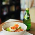 keikoxia's cooksnap of when they made アボカドサーモン丼☆甘タレ半熟卵のせ.