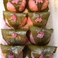 米の華's cooksnap of when they made 思いたったら桜餅☆もち米と炊飯器で楽々☆.