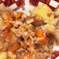 みっこ・みきてぃ's cooksnap of when they made 離乳食後期＊さつまいもと豚挽き肉の煮物.