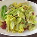 さおりん's cooksnap of when they made おつまみに♪コンビーフとキャベツの炒め物.