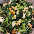 わかママ＊'s cooksnap of when they made 簡単うまうま摘み菜のガーリック炒め.