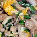 左官屋の奥さんです's cooksnap of when they made 豚バラと海老のニラ玉☆.