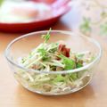 runa10's cooksnap of when they made 水菜と大根の梅ぇ〜サラダ.