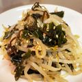 めるぴよ's cooksnap of when they made もやしとわかめの柚子胡椒香る塩昆布ナムル.