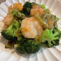 るっち♡'s cooksnap of when they made エビとブロッコリーのシンプル塩炒め.