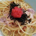 クック63DEQ5☆'s cooksnap of when they made 生クリームなし！たらこのクリームパスタ♡.