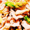 ☻☻☻☻☻☻☻☻☻☻'s cooksnap of when they made 簡単！豚・アスパラ・舞茸のガリバタ炒め！.