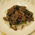 youtapapa's cooksnap of when they made 牛肉と法蓮草or小松菜の肉めし☆神戸中華.