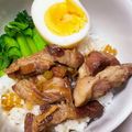 ayamiracle's cooksnap of when they made 絶品♪豚丼☆角煮よりお手軽、ルーローハン.