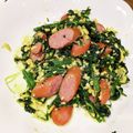 なおかず☆'s cooksnap of when they made ☆ほうれん草×卵×チーズ炒め☆.