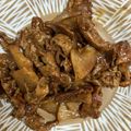 手抜きクック's cooksnap of when they made 大根と豚肉のとんかつソース煮込み.