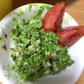 Malonie123's cooksnap of when they made わさび菜とツナのサラダ和え.