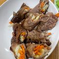 ぽにょりり 's cooksnap of when they made 長ねぎの牛肉巻き☆お弁当にも☆.
