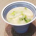 Dellaたん's cooksnap of when they made 油揚げとねぎのお味噌汁.