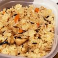 ma2kaboch's cooksnap of when they made 炊き込みご飯の具（ひじきと鶏肉）.