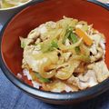 みゆりーた＊'s cooksnap of when they made ☆肉野菜炒め丼☆スタミナ丼!男飯!.